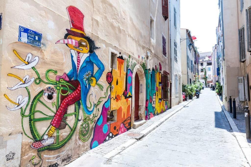 La Piboule - Au Coeur Du Panier T2 -39M2 Appartement Marseilles Buitenkant foto