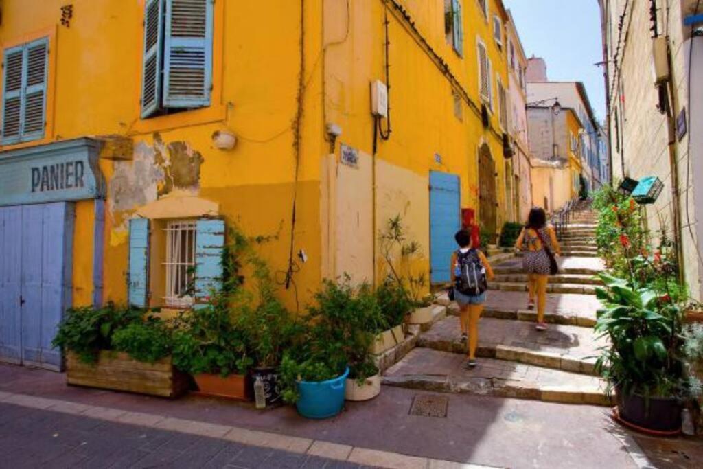 La Piboule - Au Coeur Du Panier T2 -39M2 Appartement Marseilles Buitenkant foto